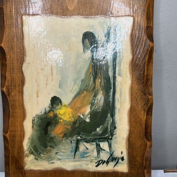 Vintage One Little World by Ted DeGrazia - Picture 4 of 8